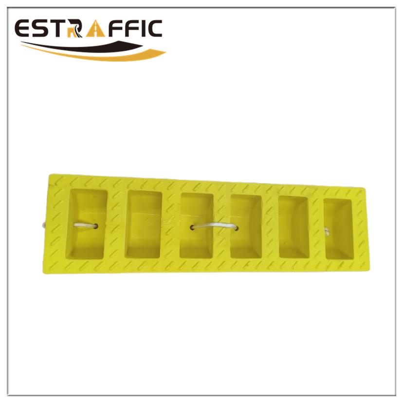 CHECKERS 12" Aviation Wheel Chocks For Small To Mid-Sized Aircraft